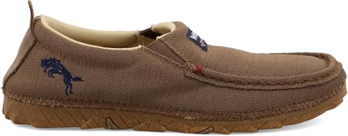 Image of Twisted X Women's Zero-X, Moc Toe with Zero-X, Khaki, 5.5 M