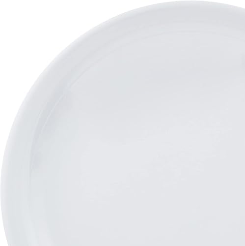 Miniatura 5 de TiendaCommercial Plato de melamina blanca de 9 pulgadas juego de 6 piezas