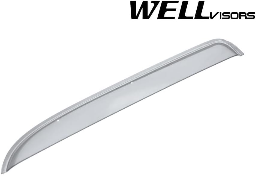 WellVisors Window Visors Wind Deflectors Compatible with Nissan 2009-2014 Cube Premium Series Rain Guards 3-847NS021