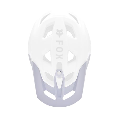 Image of Fox Racing Speedframe Mountain Bike Helmet Visor, White Solid, Medium