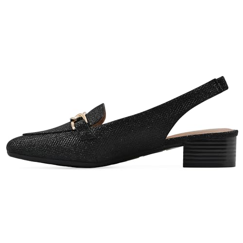 Image of WHITE MOUNTAIN Women's Boreal Low Block Loafer Heel