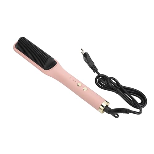 Cepillo alisador de cabello 2 en 1 ion negativo 110V miniatura 1