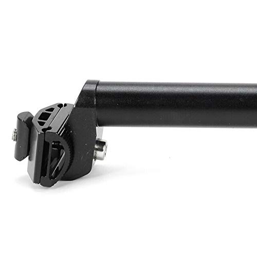 Tige De Selle Aluminium 27,2 Mm - Noir - Recul 2 Cm - Longueur 350 Mm