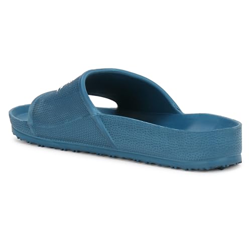 Image of Aqualite NEO-254 Men Slides Slipper with Slip-on wear, Comfort and Flat Base Flipflop for dailywear uses.