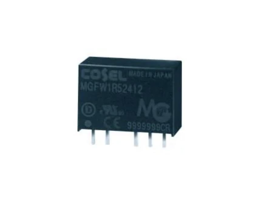 MGFW1R54815, Isolated DC/DC Converters - Through Hole 1.5W 18-76Vin +/-15V or 30Vout 0.05A SIP6