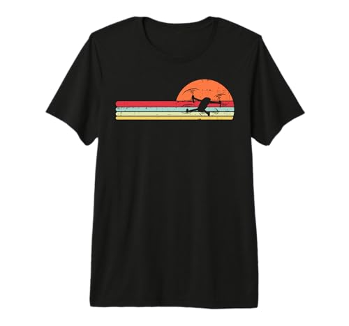Drone Retro Quadcopter FPV UAV RPV Pilot Operator Flyer Gift Premium T-Shirt