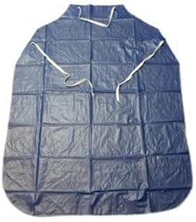 UHB-55 Blue Vinyl Chemical-Resistant Apron - 35