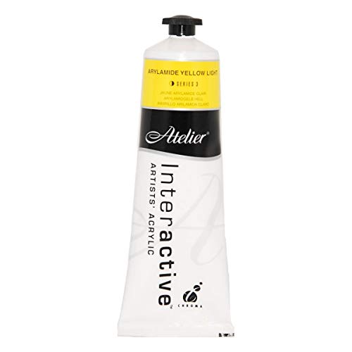Atelier Interactive Arylamide Yellow Light Series 3 80ml Tube