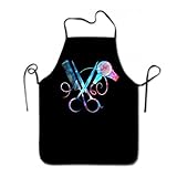 Hair Stylist Apron for Salon & Home - Barber & Hairdresser Aprons for Cosmetology Gifts