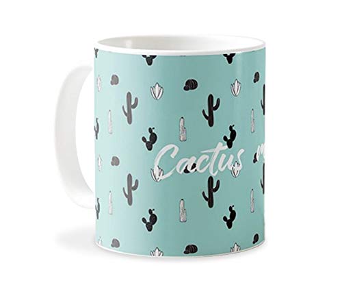 Personaliza tu carcasa Tazas de café o Desayuno con diseños de Latorita | Tazas de cerámica Blanca (AAA) | Taza con diseño - Cactus
