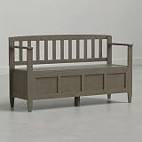 SIMPLIHOME Brooklyn Entryway Storage Bench - 48 inch...