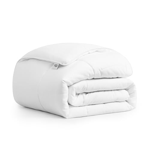 UGG Full/Queen Comforter Duvet Insert Cooling Lightweight Down Alternative Hypoallergenic Washable...