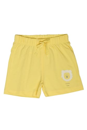 Image of Pantaloons Baby Kids 100% Cotton Printed Shorts | Regular Fit | Mid Rise Waist | Above Knee Length