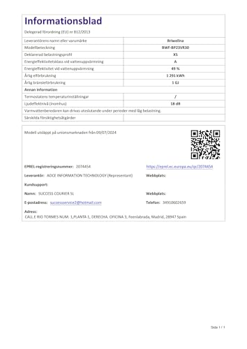 Briwellna Sofort-Warmwasserhahn für Aufsatzwaschbecken, 220 V elektrischer Wasserhahn, Durchlauferhitzer mit Digitalanzeige, hoher Wasserhahn für Badezimmer (Weiß)
