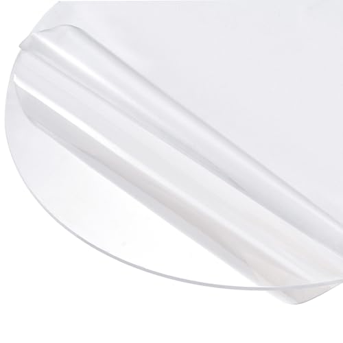 Image of DMiotech 7 inch Diameter 1.5mm Thick Acrylic Sheet Circle Round Disc PMMA Acrylic Board for Craft DIY Display Project Sign Blank Clear