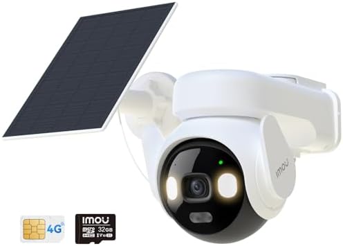 Imou 5MP C&aacute;mara Vigilancia 4G WiFi Dual, Grabaci&oacute;n 24/7 AOV, C&aacute;ma...