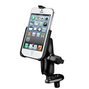 SUPPORTO PER FORCELLA MOTO RAM-MOUNT RAM-B-176-AP11U PER APPLE IPHONE 5 e 5s