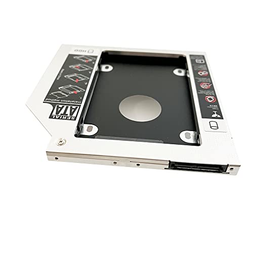 Caddy SATA 9.5mm para 2do disco duro HP EliteBook miniatura 5