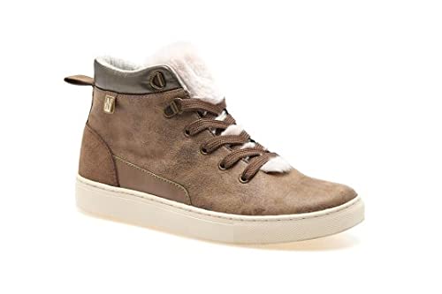 NAPAPIJRI Zapatos Mujer Willow Marrón Zapatillas Altas Botas Urban Casual Montaña, marrón, 36 EU