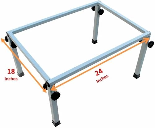 Image of Dada Galaxy Box Square Type Aari Stand 24 X 16-Inches Size Aari Embroidery Stand /with 2Aari Needle / 12 Clip /Alternative for Hoops /Aari Work Materials