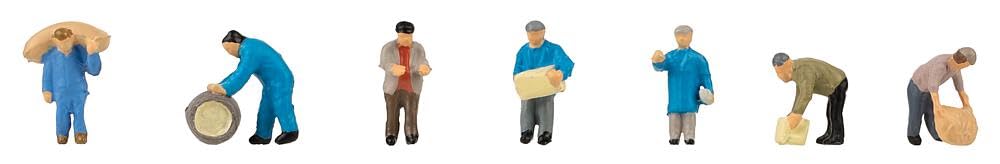 Faller Truckers Figure Set FA155613 N Gauge