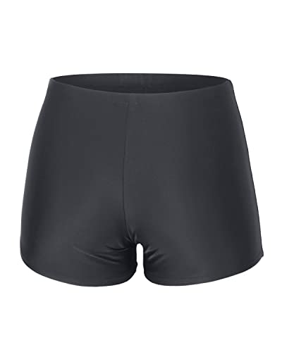 Image of Yonique Womens Swim Shorts Solid Tankini Bottoms Swimsuit Bottoms(Available in Plus)