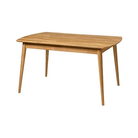 Mesa de Comedor Escandi 1 de Madera Maciza Roble Cover