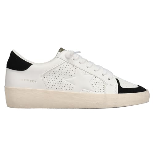 VINTAGE HAVANA Womens Reflex Slip On Platform Sneakers Shoes Casual - Black, White