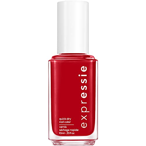 Essie Pintauñas Expressie Secado Rápido Sobre La Marcha, Tono Rojo 190 Seize The Minute, 10 ml (Paquete de 1)