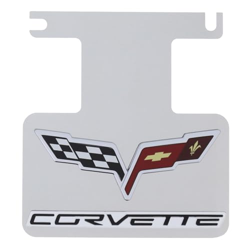 Placa de refuerzo para escape de Corvette C6: Solución visual con logotipo OEM