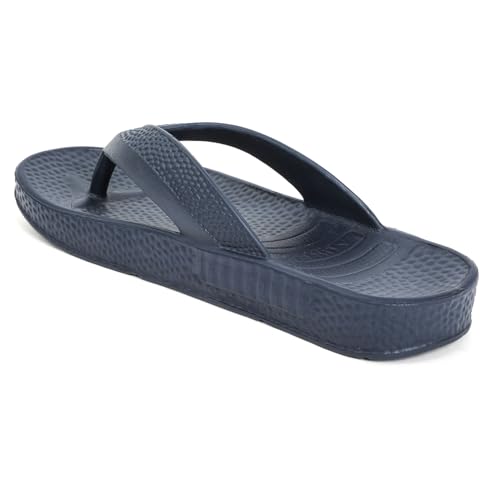 Image of Aqualite AL-1255 Slippers for Men with Comfotable Sole Slip-On Flat Flip Flops, Sliders, Chappal & Comfortable Slipper for Men
