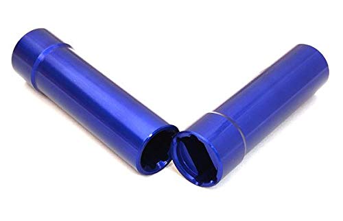 Integy RC Upgrades for Axial, Alloy Machined 45mm Center Driveshaft Spline Tubes for Axial 1/10 Size Off-Road