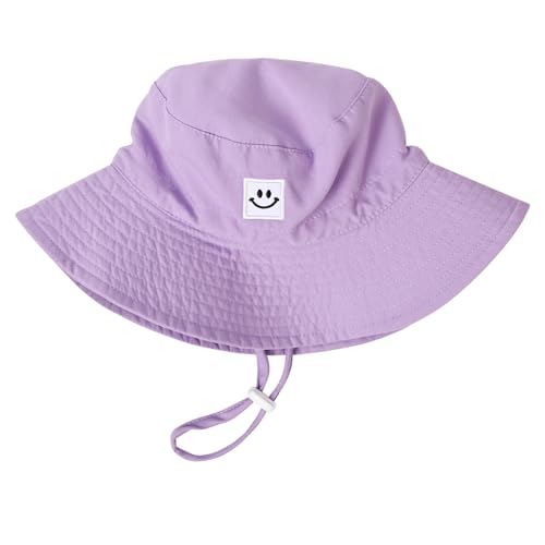 Image of Baby Toddler Sun Hat,Kids Summer UPF 50+ Foldable Beach Bucket Hat for Boys Girls Children
