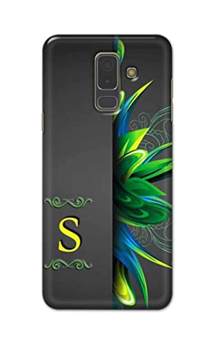 Image of Name II Initial II Letter Alphabet S Hard Back Case Cover for Samsung Galaxy A6 Plus (2018) (6.0 inch) / Samsung J8 (2018), J810F / DS Back Cover -(J5) VNS2222