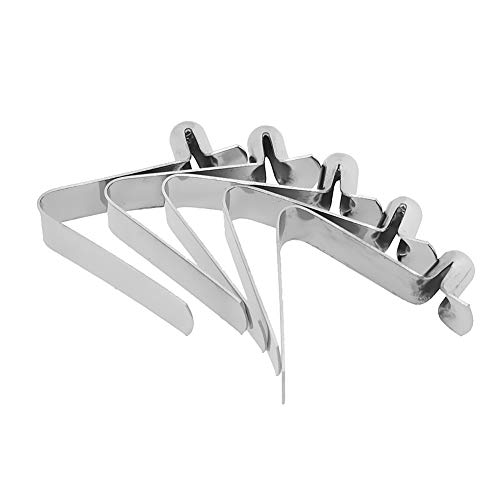 GeKLok Lot de 5 pinces à ressort pour kayak - 6 mm - Bouton pression - Pour pagaie - En acier inoxydable - Image 6