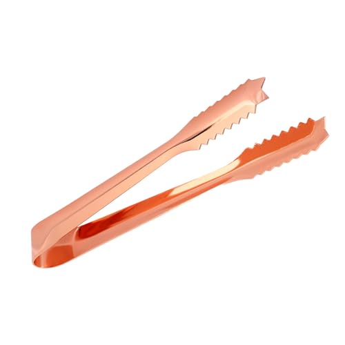 Pinze di Ghiaccio, Mini Pinze Pinze in Acciaio Inossidabile con Pinze di Ghiaccio Punta Derrata per Secchio di Ghiaccio per il Ristorante per Feste a Casa Uso Ristorante (#1)
