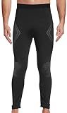 UNIQUEBELLA Herren Kompressionshose Thermounterwäsche Unterhose, Funktions Herren Funktionswäsche Skiunterwäsche Winter Suit Ski Thermo-Unterwäsche Thermowäsche Leggings