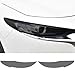 JTIUUUXI Car Headlight Film,for Mazda 3 BP 2019 2020 2021 2022 Hatchback 2 Pcs Car Headlight Protective Film Front Light TPU Sticker Black
