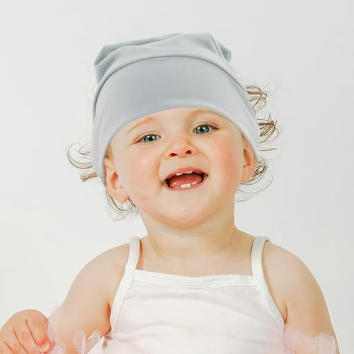 Gorros de algodón para recién nacido ORFOFE con comodidad elástica superior 7
