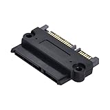Adaptador convertidor SATA 22P 7+15 macho a SATA 22 hembra