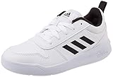 Normale Passform adidas Tensaur Road Running Shoe, Cloud White/Core Black/Cloud White, 38 EU