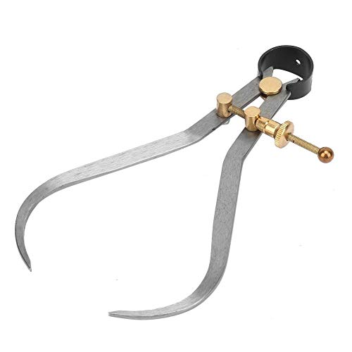 High Accuracy Spring Divider Calipers, Leg Spring Calipers, Outside Spring Calipers, for Mechanical Process Making Leather(150mm)