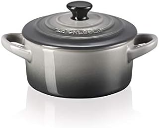 Le Creuset Stoneware Petite Round Casserole, 250 ml, 8 OZ 10cm, Teal, 71901101700100