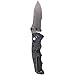 Benchmade - Nakamura Axis 484-1 Knife, Drop-Point Blade, Serrated Edge, Satin Finish, Carbon Fiber Handle