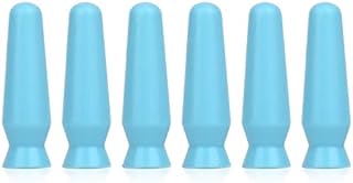 Scleral Lens Remover and Inserter Pack of 6, Ventless Contacts Removal Tool for Hard Contact Lenses & Prosthetic Eyes, Applies Contacts Safely, Comfortably & Hygienically