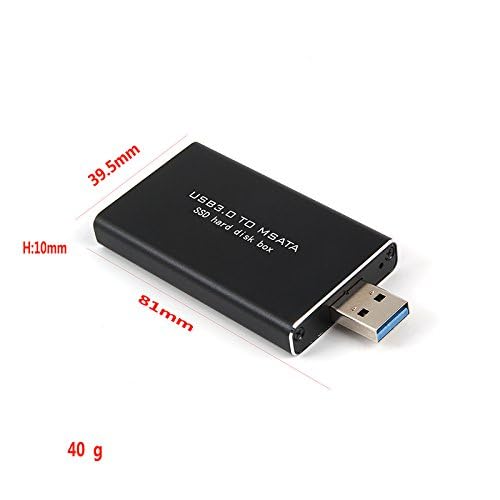 Caja Externa USB 3.0 para SSD mSATA Mustpoint miniatura 4