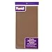 PACK OF 4: Disposable DARK BROWN / CHOCOLATE Plastic Tablecloths / Table Covers, 54 x 108 inches each