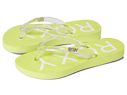 Roxy Girl's RG Viva Jelly (Little Kid/Big Kid) Neon Yellow 11 Little Kid M
