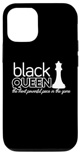 BLACK QUEEN Most Powerful Piece in the Game Chess Meme X}zP[X iPhone 12/12 Pro p