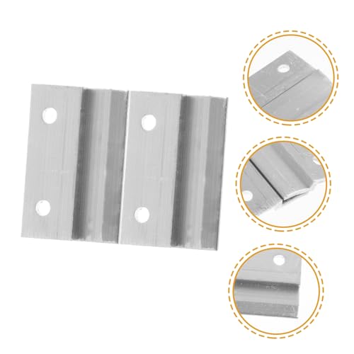 Image of TEHAUX 3sets French Cleat Heavy Duty Wall Mounting Brackets Picture Hanging System Aluminum Alloy Wall Hangers 8pcs*3